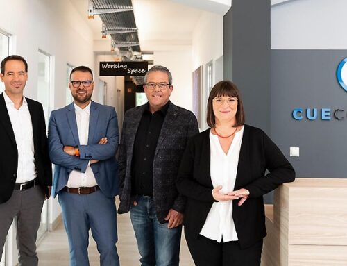 Auf dem neuesten Messestand